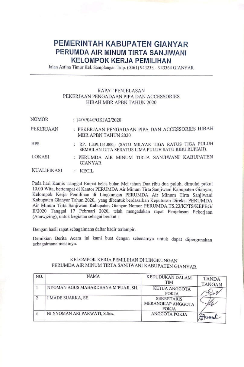 Info berita,Layanan PDAM,Kegiatan PDAM,gangguan layanan pdam,Berita PDAM,PERUMDA AMTS,PERUMDA AMTS Kabupaten Gianyar