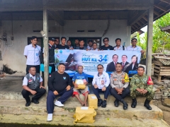 PAMTS DAN MIX RIDERS CLUB TIRTA SANJIWANI JALIN TALI KASIH DALAM RANGKA HUT PAMTS KE-34